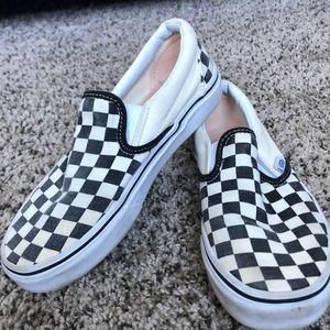 Checkered Vans